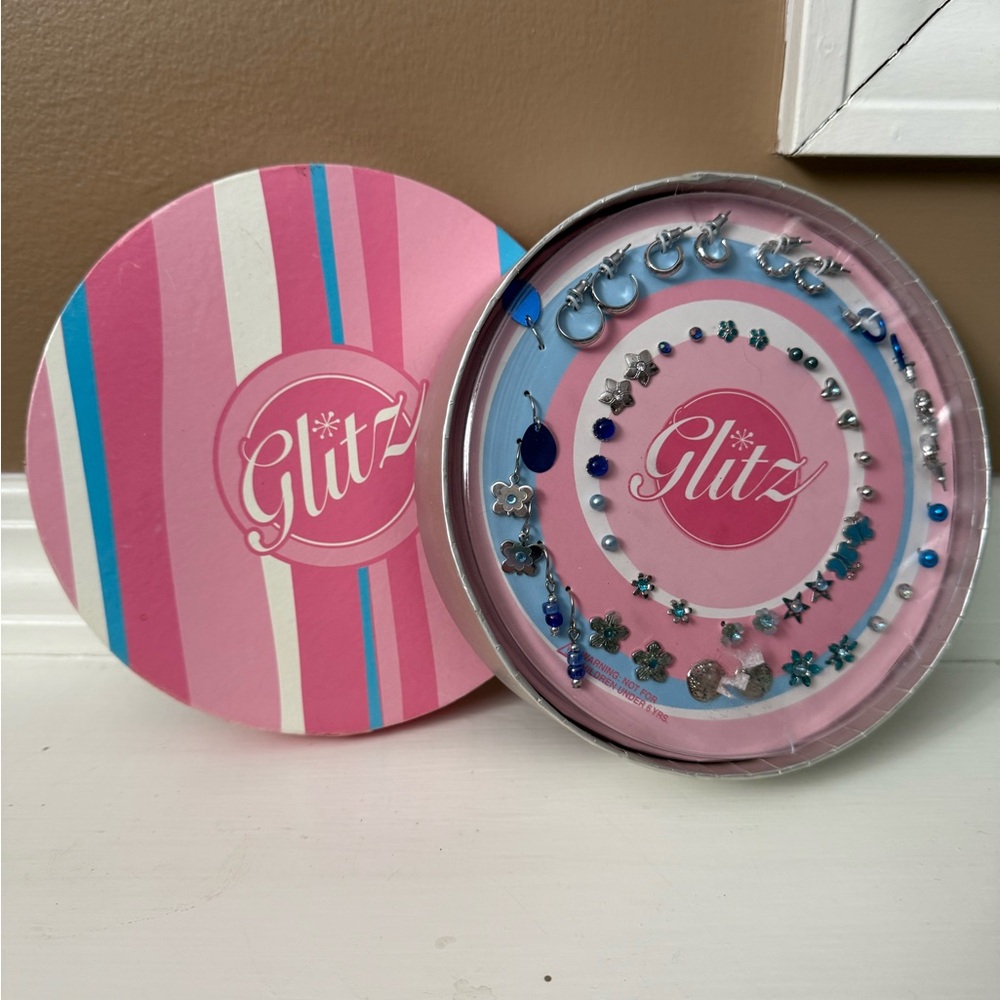 Glitz Stud and Hoop Earrings in Sealed Gift Box